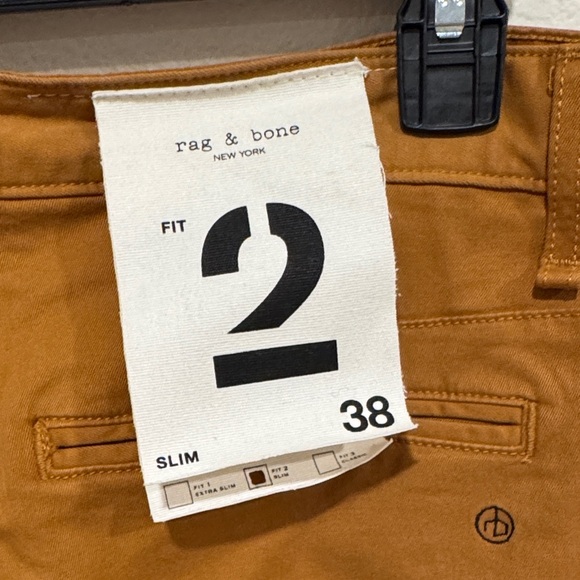 Men's Fit 2 Chino Pants in Tan - Picture 6 of 8